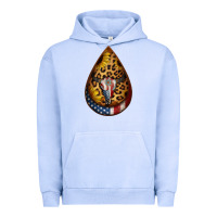 Pigment Grape Ice american sunflower bullskull teardrop earrings Urban Hoodie - Jasminsmagicworld