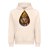 Sandshell american sunflower bullskull teardrop earrings Urban Hoodie - Jasminsmagicworld