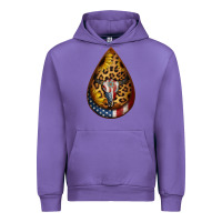 Tulip american sunflower bullskull teardrop earrings Urban Hoodie - Jasminsmagicworld