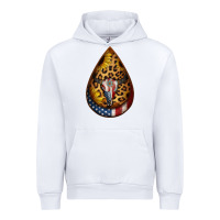 White american sunflower bullskull teardrop earrings Urban Hoodie - Jasminsmagicworld