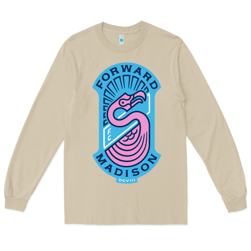 Madison Fc Art Long Sleeve Tee by DesigneFamous | Teevron