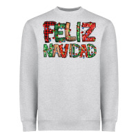 Heather Grey feliz navidad Spanish christmas Heavyweight Sweatshirt - Jasminsmagicworld