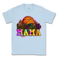 Dusty Blue basketball mama Classic Tee - OliviaCreatesArt