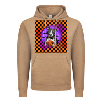Vintage Coffee Halloween American Pitbull Terrier Vintage Hoodie - LillyAllenDesigns