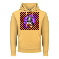 Vintage Mustard Halloween American Pitbull Terrier Vintage Hoodie - LillyAllenDesigns