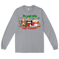 Heather Grey amiju sweating cause im bored Long Sleeve Tee - CowhideDigitalArt