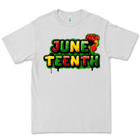 Dove Grey Juneteenth Premium Tee - FaDigitalArtStudio