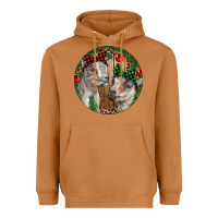 Meerkat Baby Goats Christmas Heavyweight Hoodie - RanaPortraitStore