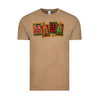 Vintage Coffee mama christmas Vintage Tee - FaDigitalArtStudio