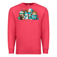 Cardinal winter snowman coffee cups Premium Sweatshirt - Jasminsmagicworld