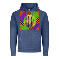 Vintage Denim Halloween Belgian Horse Vintage Hoodie - LillyAllenDesigns