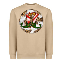 Mushroom Elf Shoes Christmas Heavyweight Sweatshirt - RanaPortraitStore