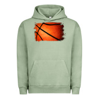 Basketball Brushstroke Urban Hoodie | Teevron