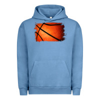 Pigment Pebble Blue basketball brushstroke Urban Hoodie - Jasminsmagicworld