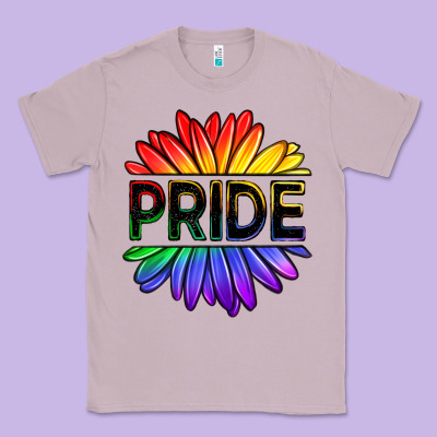 Hippie Pride Sunflowers Classic Tee Designed By Oliviacreatesart