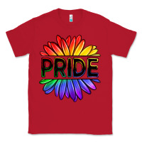 Red hippie pride sunflowers Classic Tee - OliviaCreatesArt