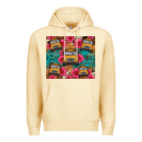 Pina Colada school bus leopard cowhide Premium Hoodie - Artiststas