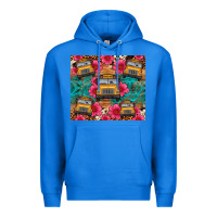 True Royal school bus leopard cowhide Premium Hoodie - Artiststas