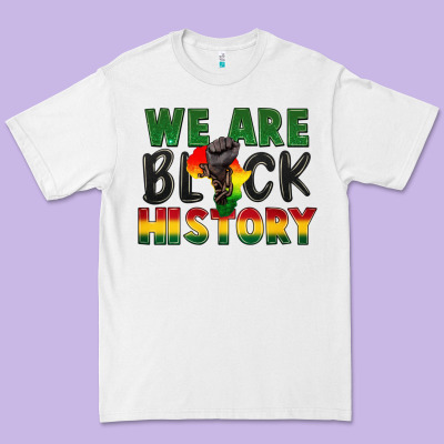 We Are Black History Premium Tee Designed By Fadigitalartstudio