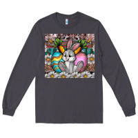 Smoke easter Long Sleeve Tee - CowhideDigitalArt