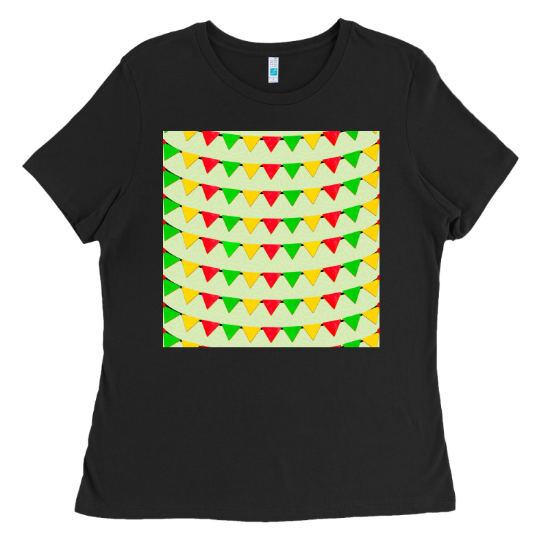 Mexico Seamless Pattern Ladies Tee by FaDigitalArtStudio | Teevron
