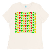 Bone mexico seamless pattern Ladies Tee - FaDigitalArtStudio