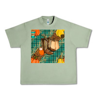 Oil Green fall boot seamless pattern Urban Heavy Tee - BundleAndBundleShop