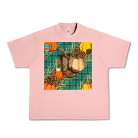 Salmon fall boot seamless pattern Urban Heavy Tee - BundleAndBundleShop