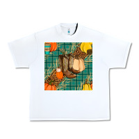 White fall boot seamless pattern Urban Heavy Tee - BundleAndBundleShop