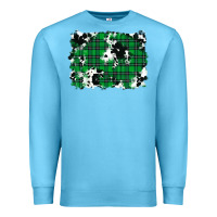 Ocean Blue Christmas Joy With Chick Premium Sweatshirt - RanaPortraitStore