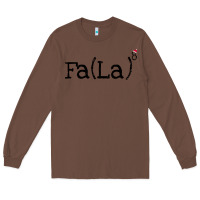 Chestnut fa la christmas Long Sleeve Tee - DesigneFamous