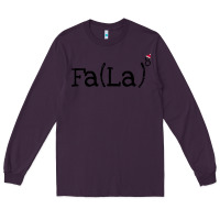 Plum fa la christmas Long Sleeve Tee - DesigneFamous