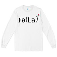 White fa la christmas Long Sleeve Tee - DesigneFamous