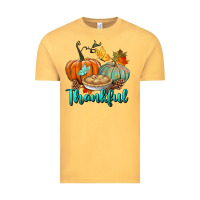 Vintage Mustard thankful pumpkins Vintage Tee - BundleAndBundleShop