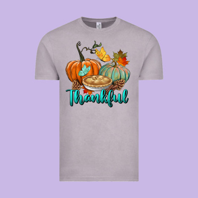 Thankful Pumpkins Vintage Tee Designed By Bundleandbundleshop