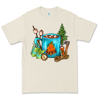Camping Coffee Premium Tee | Teevron