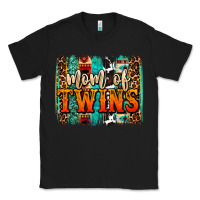 Black mom of twins western brushstroke Classic Tee - OliviaCreatesArt