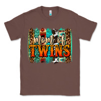Chestnut mom of twins western brushstroke Classic Tee - OliviaCreatesArt