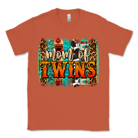 Copper mom of twins western brushstroke Classic Tee - OliviaCreatesArt
