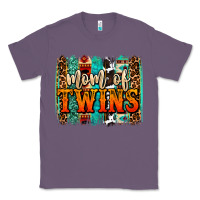 Mom Of Twins Western Brushstroke Classic Tee | Teevron