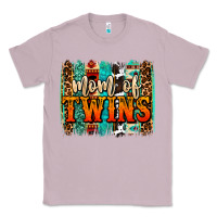 Lilac mom of twins western brushstroke Classic Tee - OliviaCreatesArt