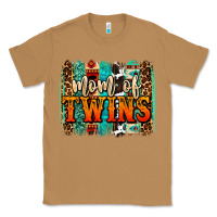 Toasted Coconut mom of twins western brushstroke Classic Tee - OliviaCreatesArt