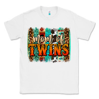 White mom of twins western brushstroke Classic Tee - OliviaCreatesArt