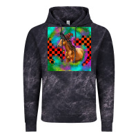 Cloud Black Halloween Quarter Horse Vintage Hoodie - LillyAllenDesigns