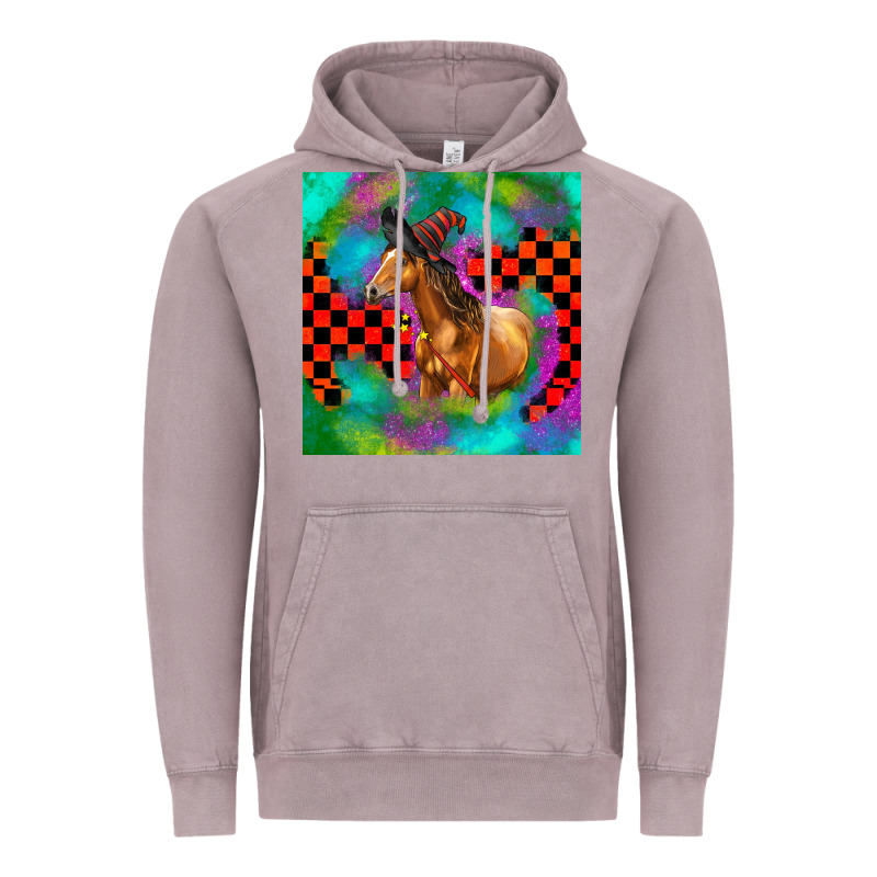Halloween Quarter Horse Vintage Hoodie by LillyAllenDesigns | Teevron