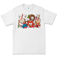 White Baseball Coffee Cups Premium Tee - FaDigitalArtStudio
