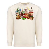 Sandshell Christmas coffee cups with Chihuahua Premium Sweatshirt - RanaPortraitStore