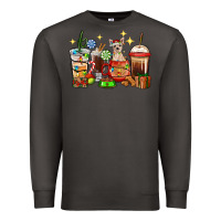 Smoke Christmas coffee cups with Chihuahua Premium Sweatshirt - RanaPortraitStore