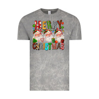 Cloud Rock Merry christmas santa Vintage Tee - FaDigitalArtStudio
