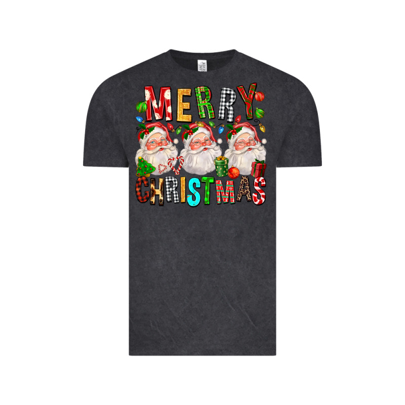 Merry Christmas Santa Vintage Tee by FaDigitalArtStudio | Teevron